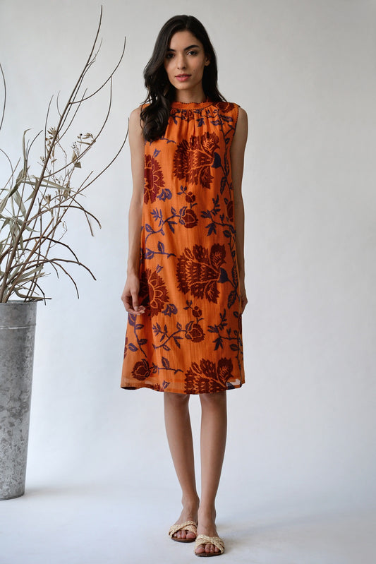 EMBROIDERED DRESS