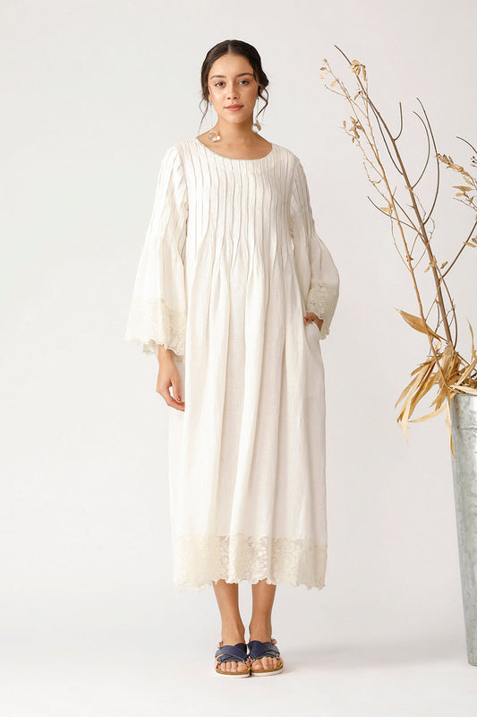 LUDVIG DULCET PLEATED DRESS