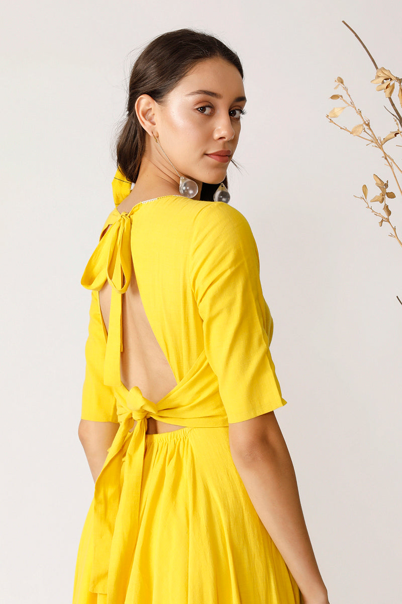 NILO BACKLESS DRESS