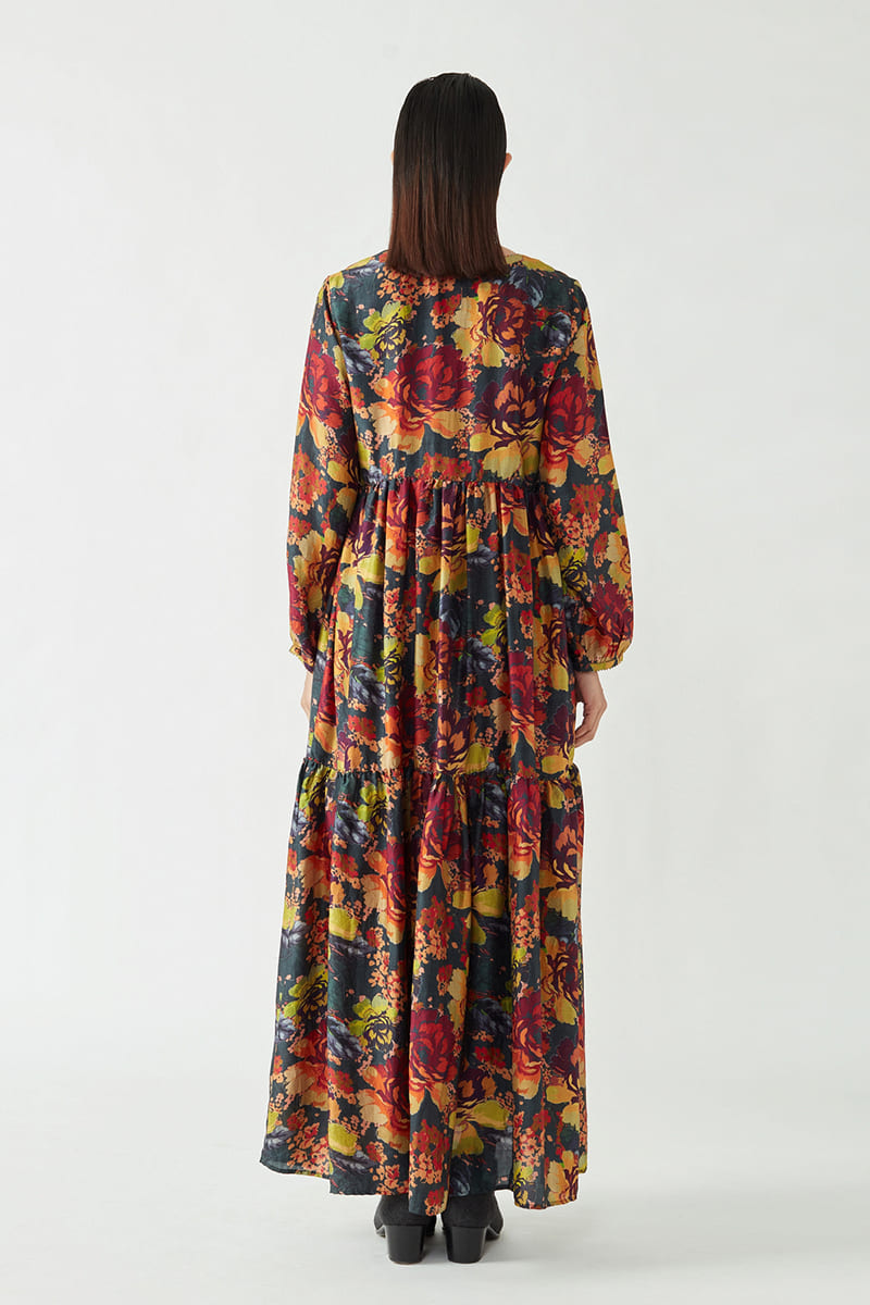 ARLENE PRINTED MAXI DRESS