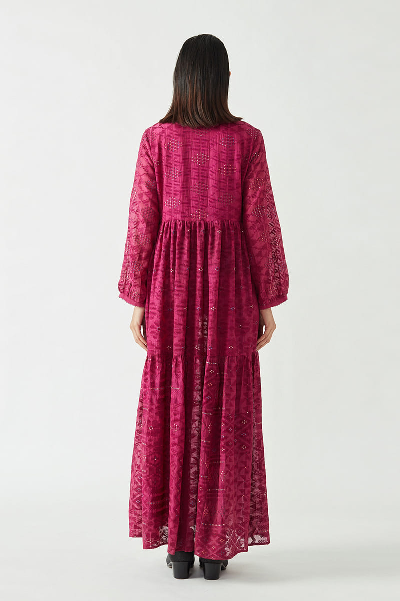 STELLA EMBROIDERED DRESS