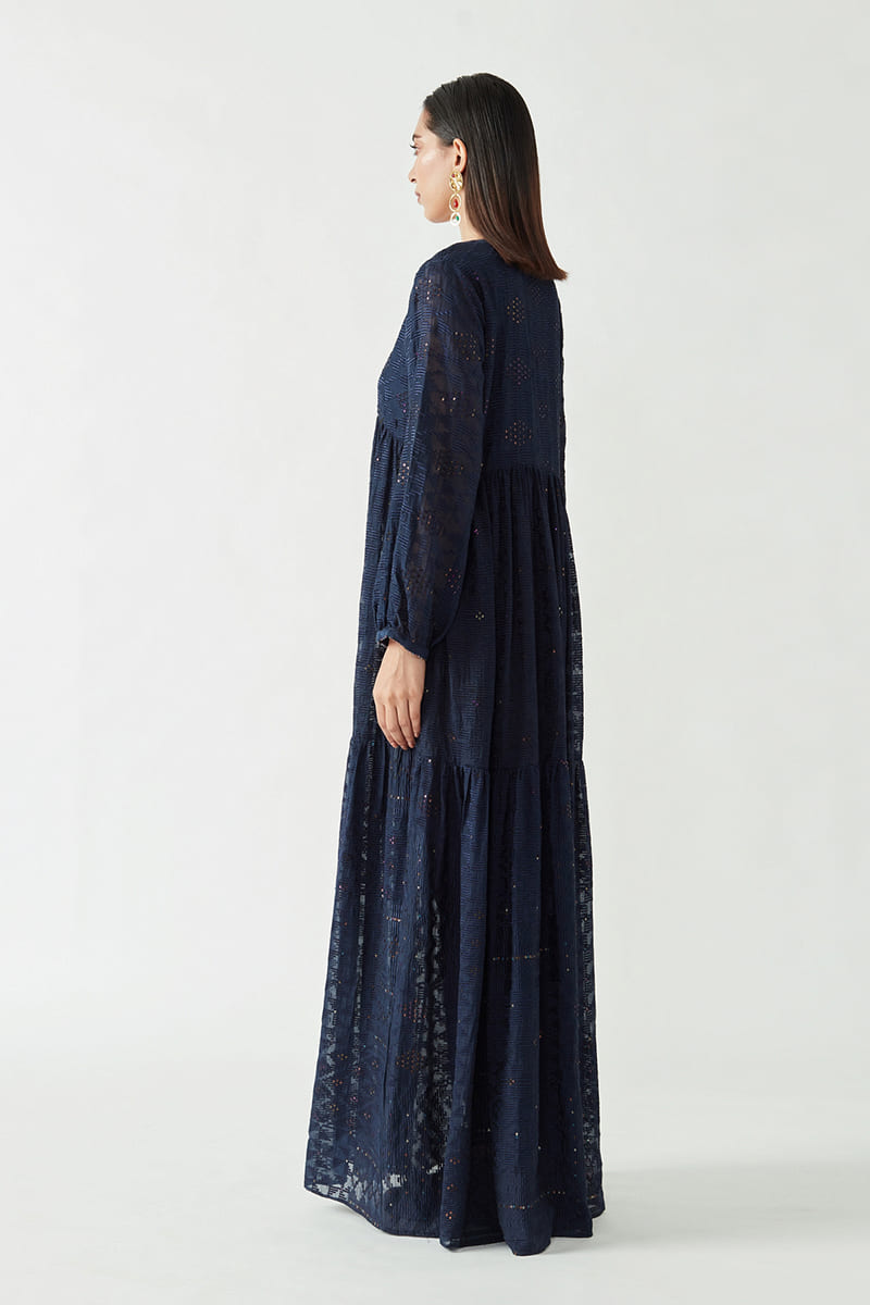 AMADA EMBROIDERED DRESS