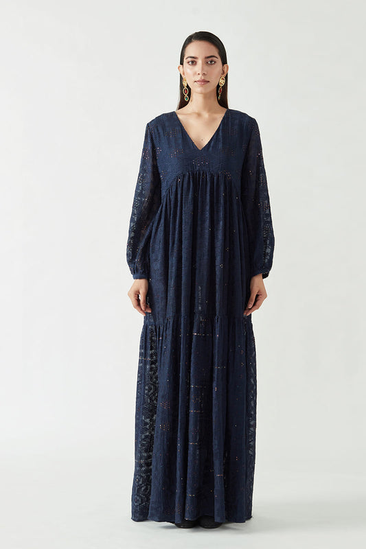 AMADA EMBROIDERED DRESS