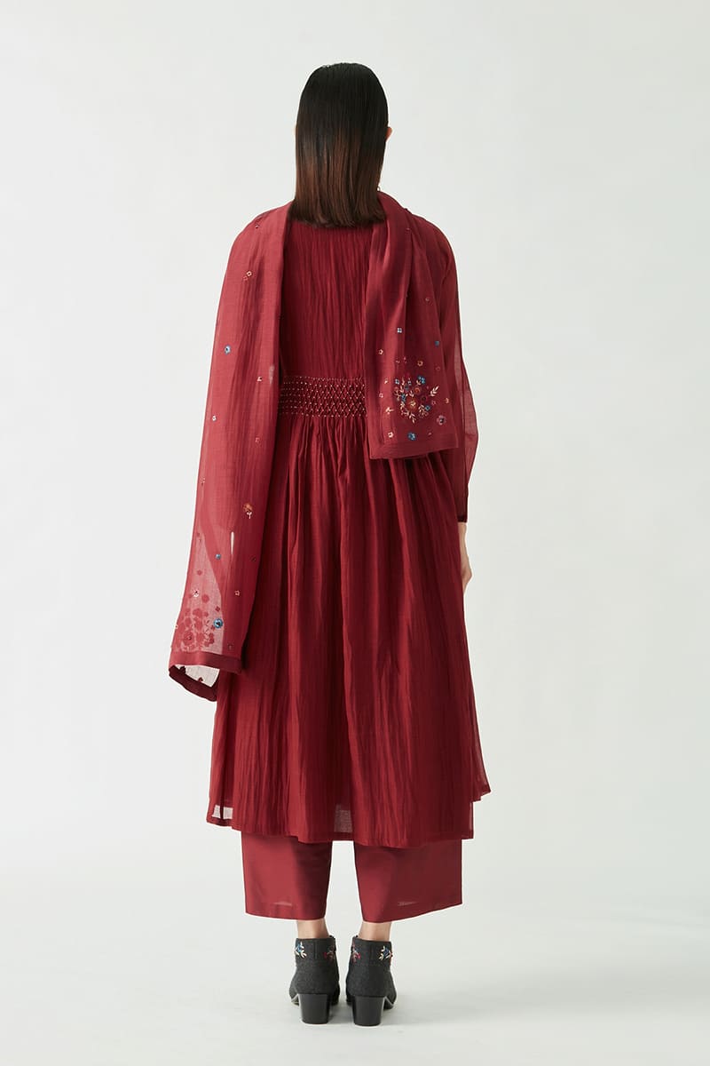 FRISCO EMBROIDERY KURTA SET