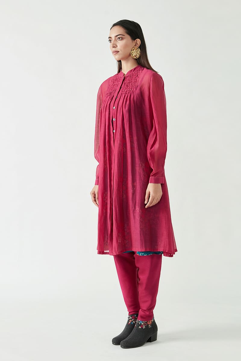 CHRISSY SMOCKING TUNIC