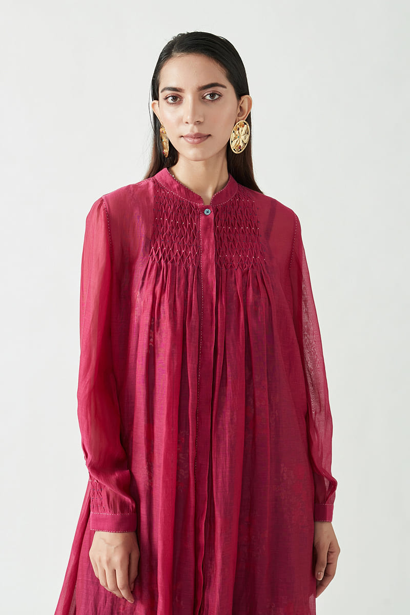 CHRISSY SMOCKING TUNIC