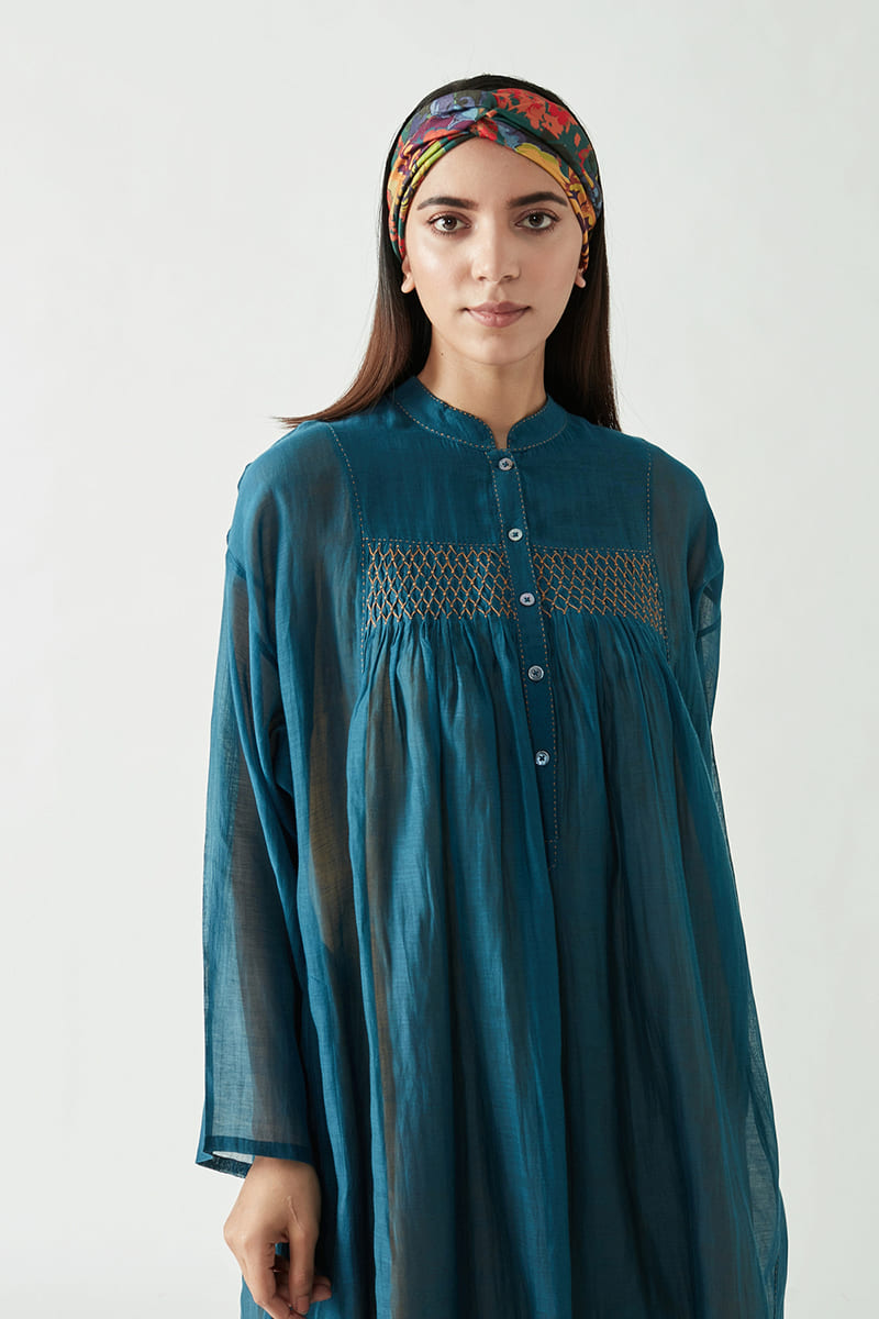 SIENNA SMOCKING TUNIC