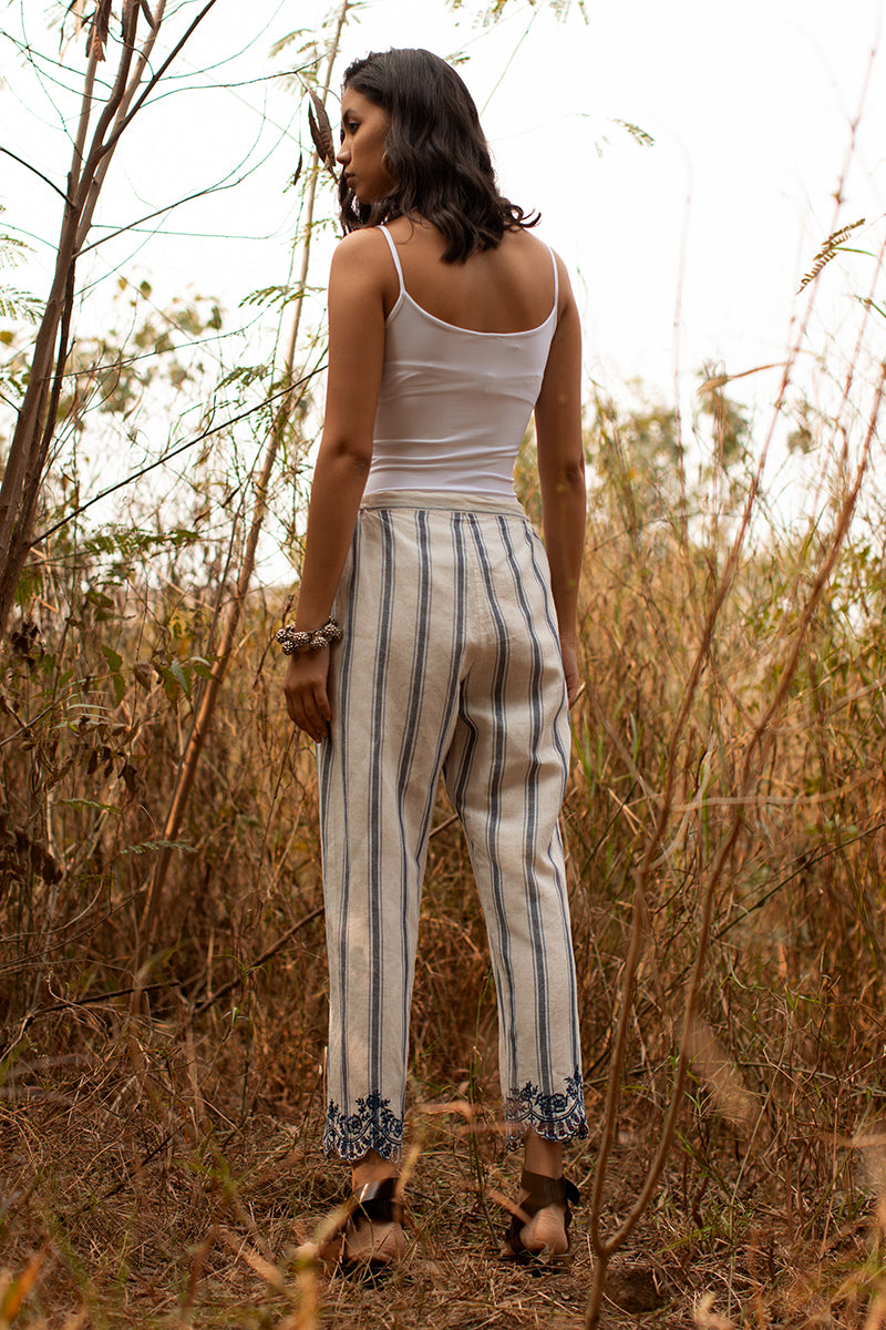 TED SCALLOP PANTS