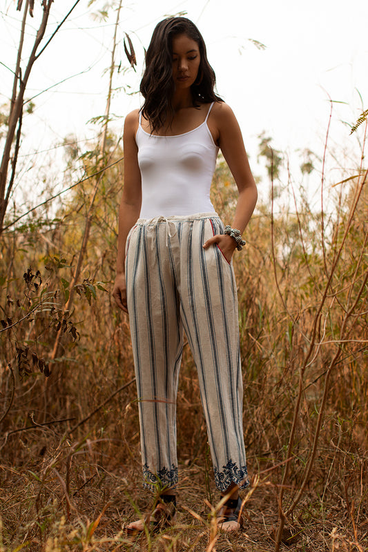 TED SCALLOP PANTS