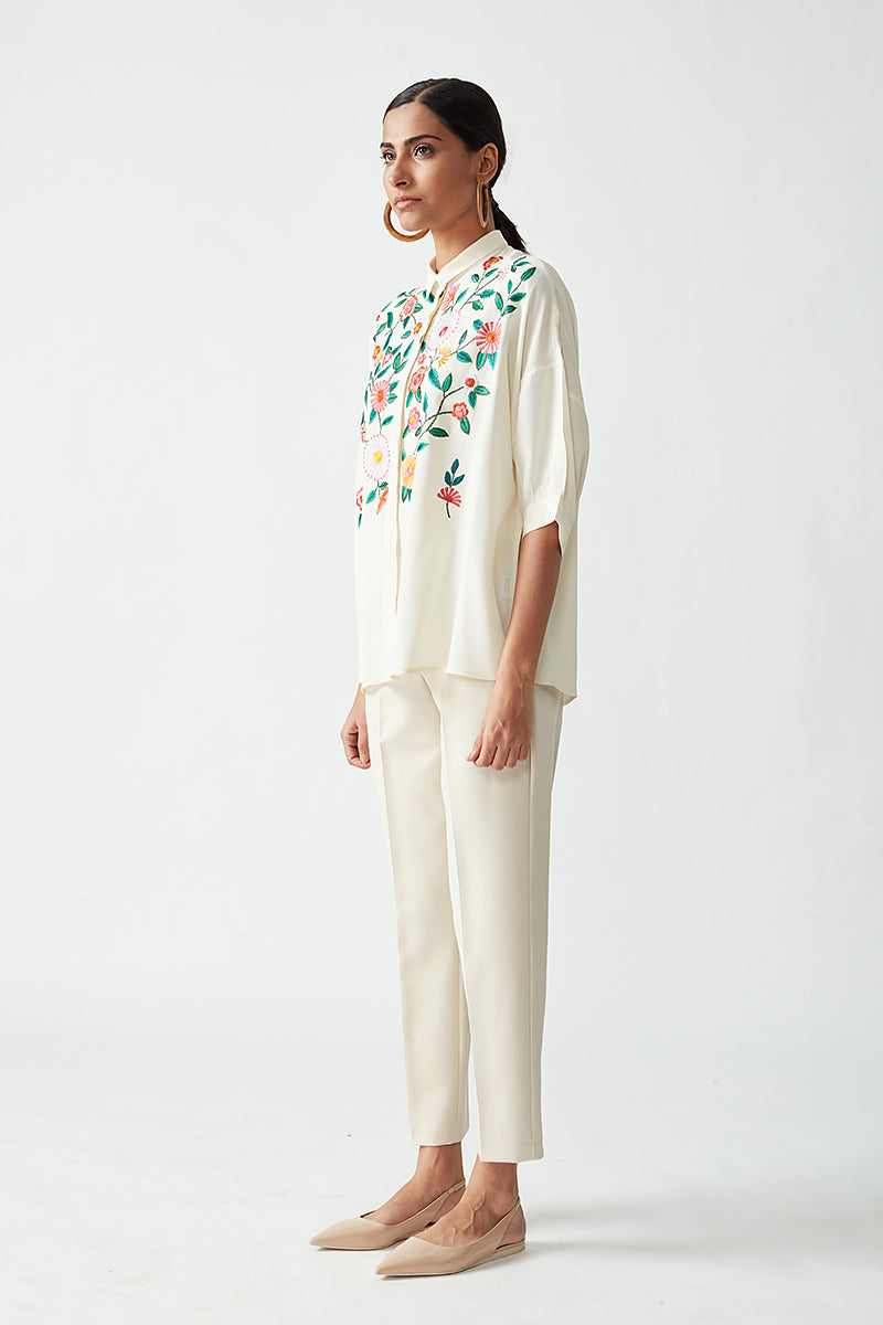 Myroslava Embroidered Top