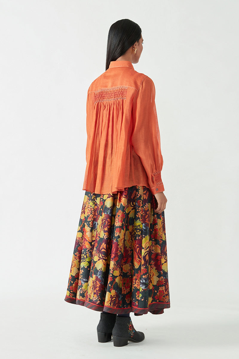 ANNA PRINTED SKIRT