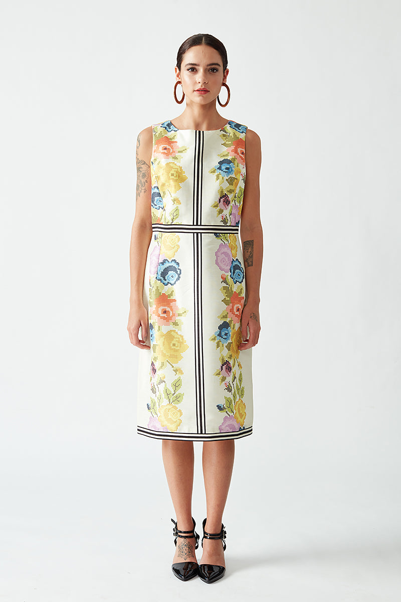 Celine Printed Dress