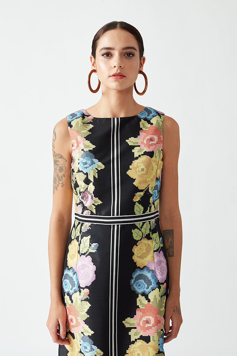 Josephine Printed Dress