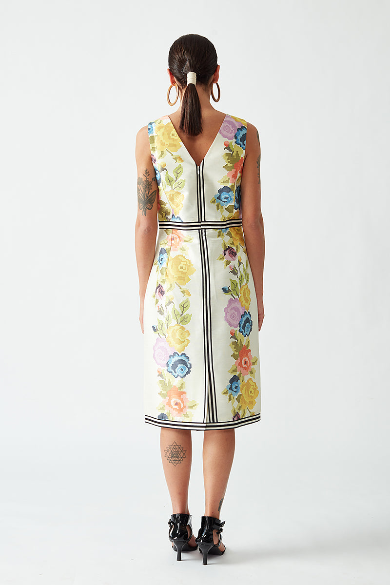 Celine Printed Dress