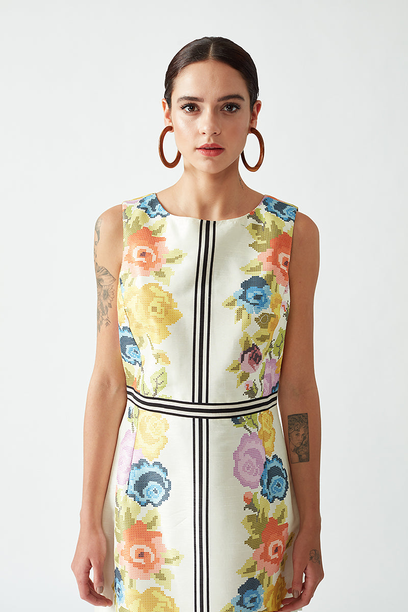 Celine Printed Dress