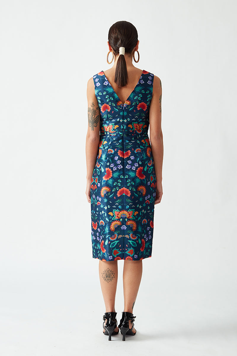 Sylvie printed dress