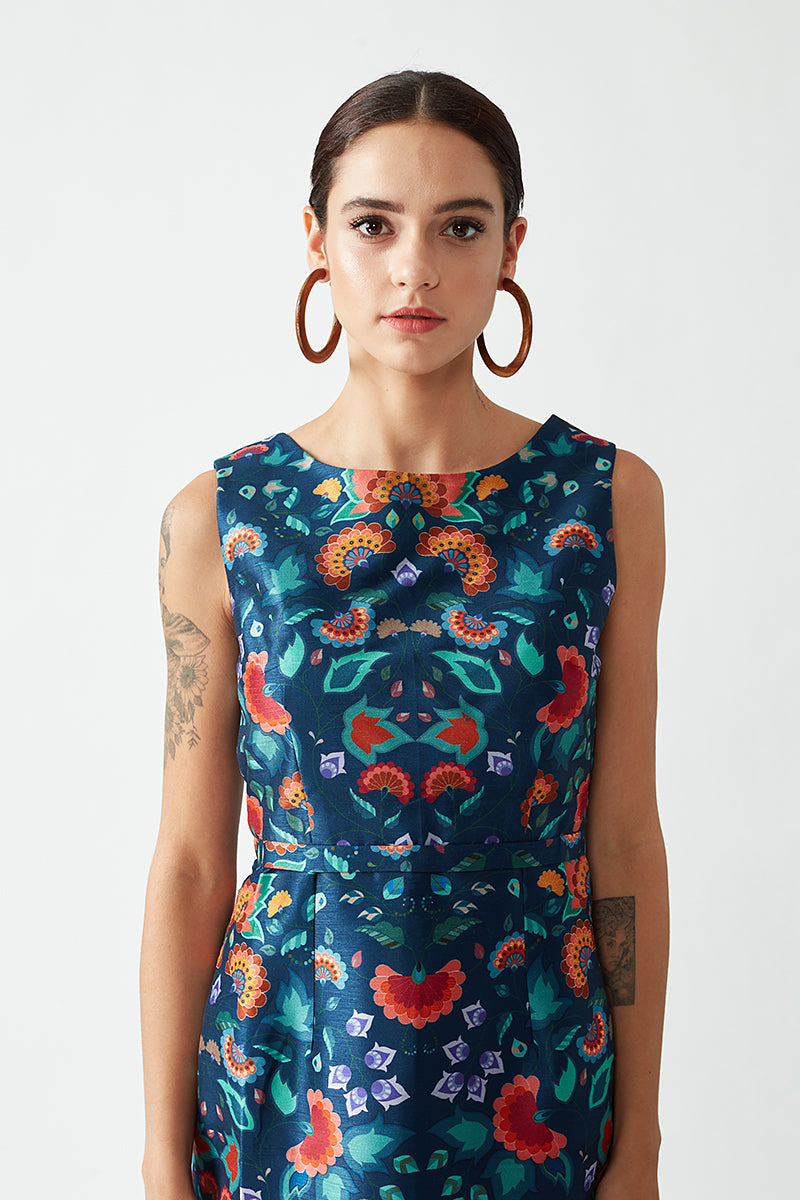 Sylvie printed dress