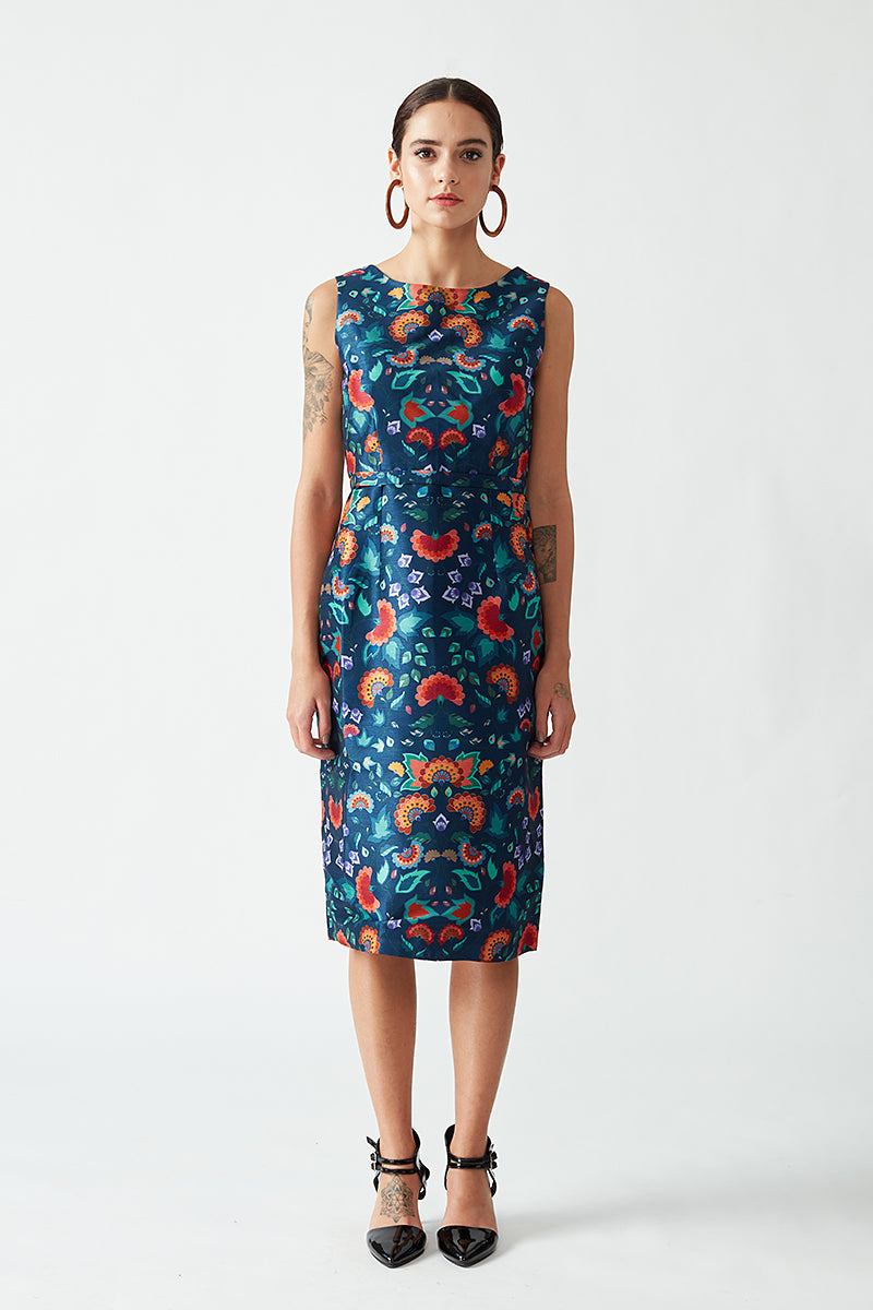 Sylvie printed dress