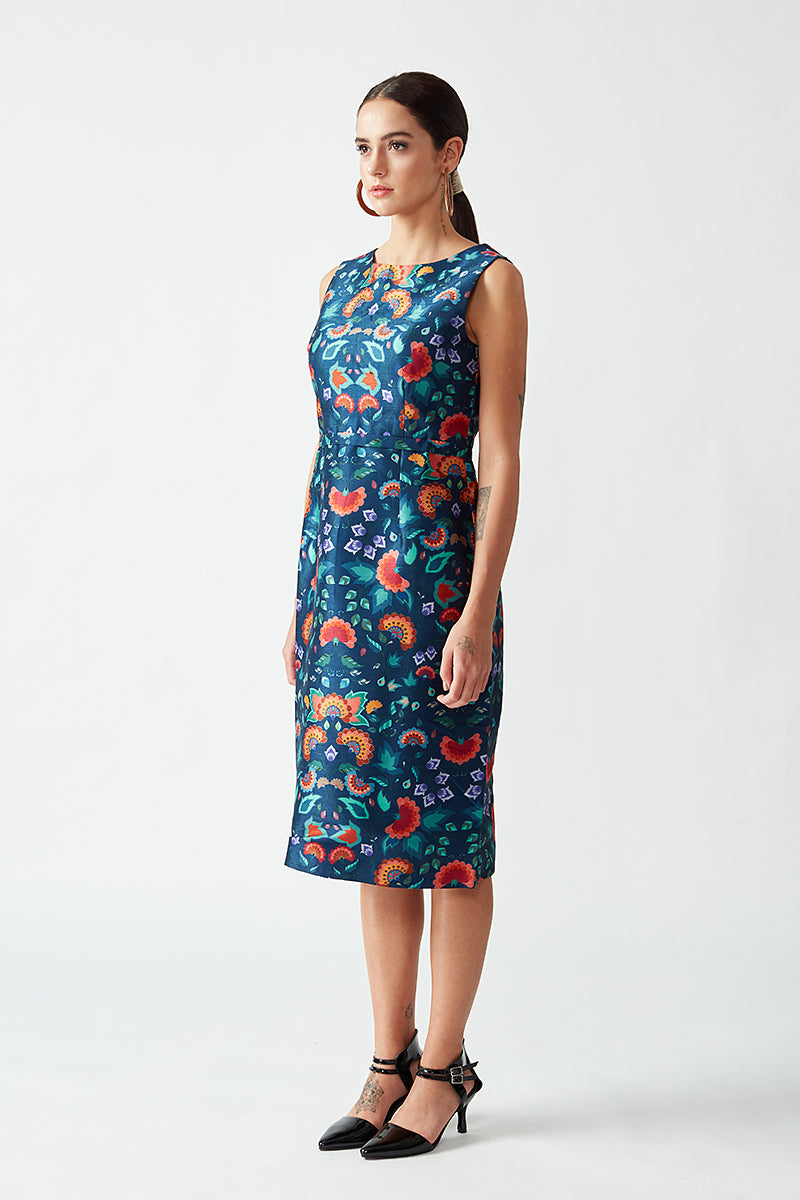 Sylvie printed dress