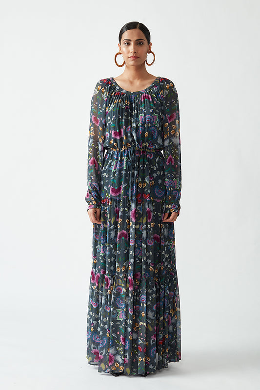 Valerie printed dress