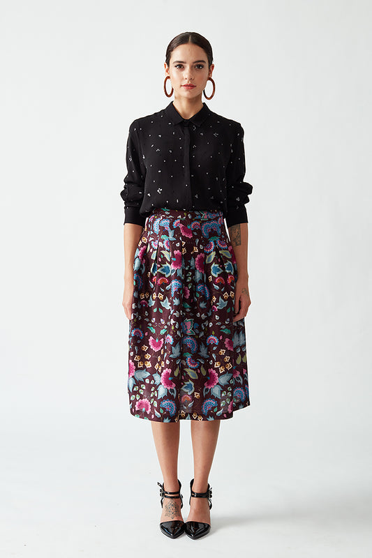 Rosalie Printed skirt