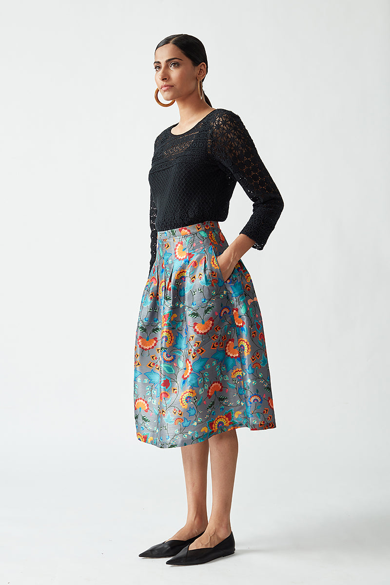 Marta Printed Skirt