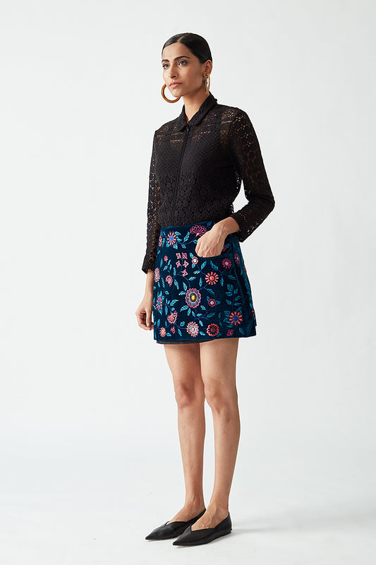 Nyura Embroidered Skirt