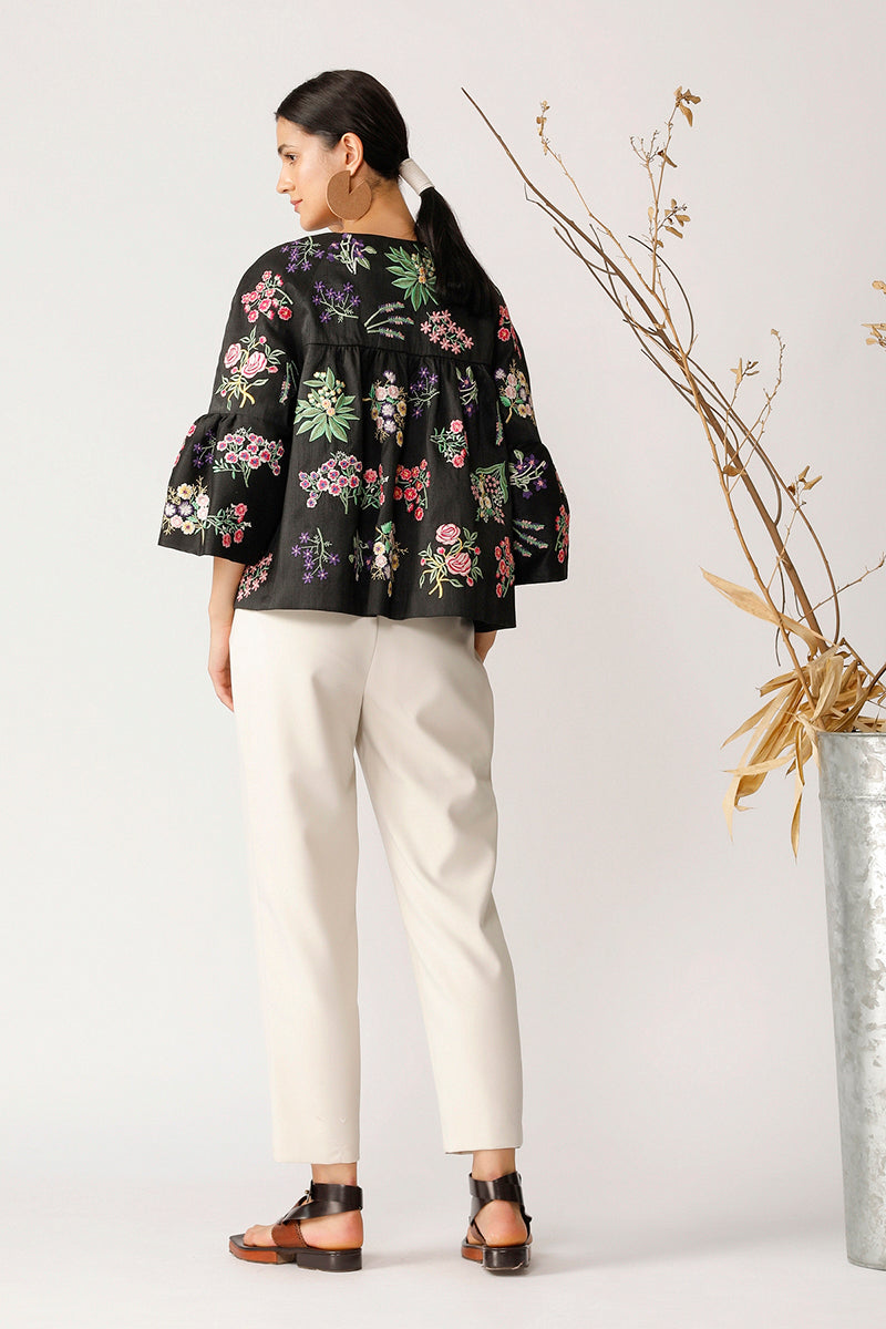 SALLOW EMBROIDERED JACKET