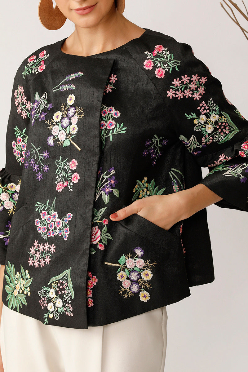 SALLOW EMBROIDERED JACKET