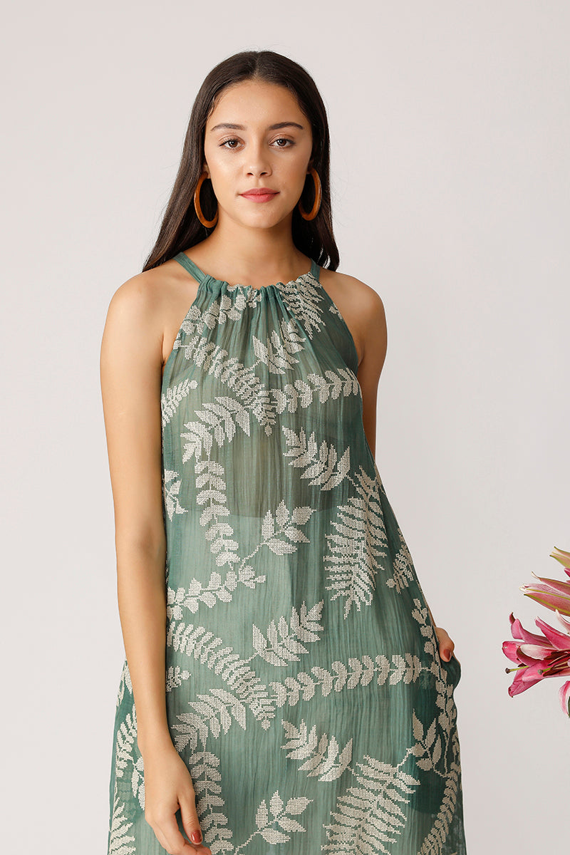 RAPCORE EMBROIDERED DRESS