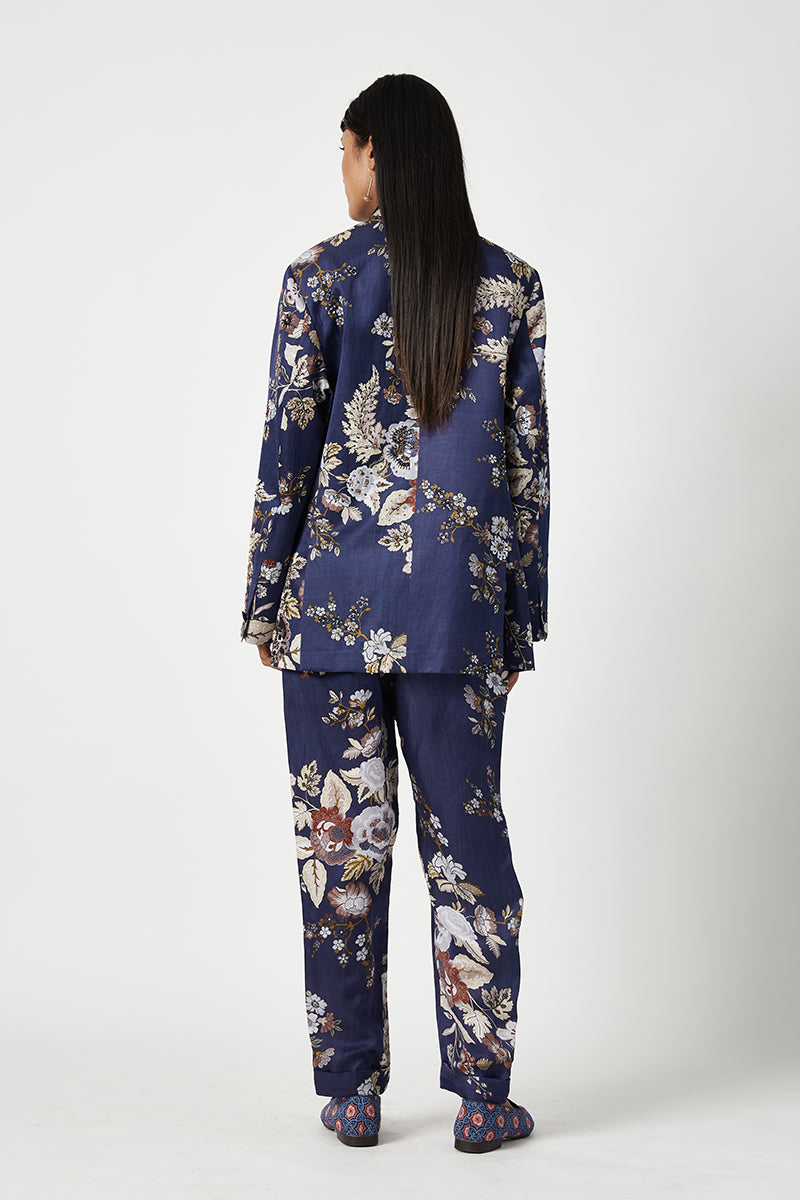 Agung Printed Jacket With Embellishments