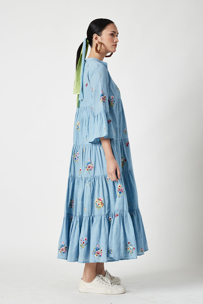 BITMORE EMBROIDERED DRESS