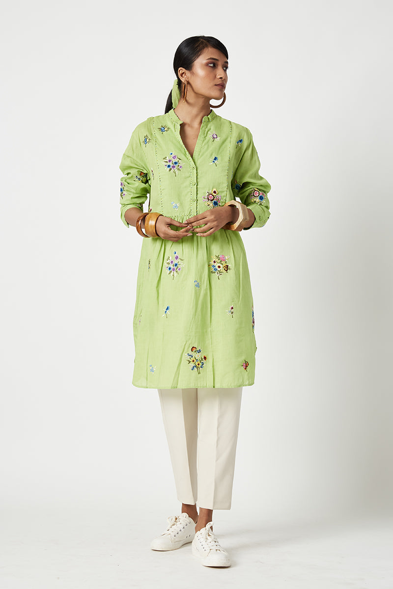 MEDLELLIN EMBROIDERED TUNIC