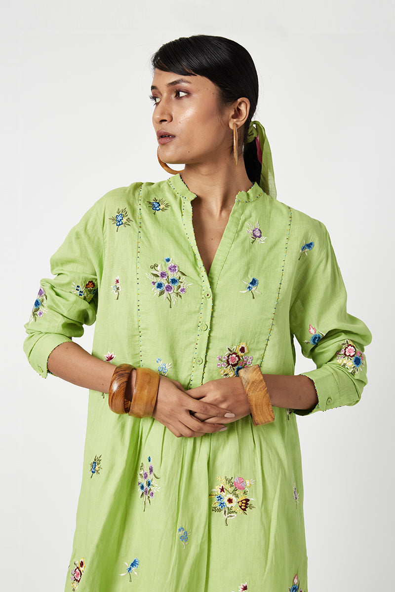 MEDLELLIN EMBROIDERED TUNIC