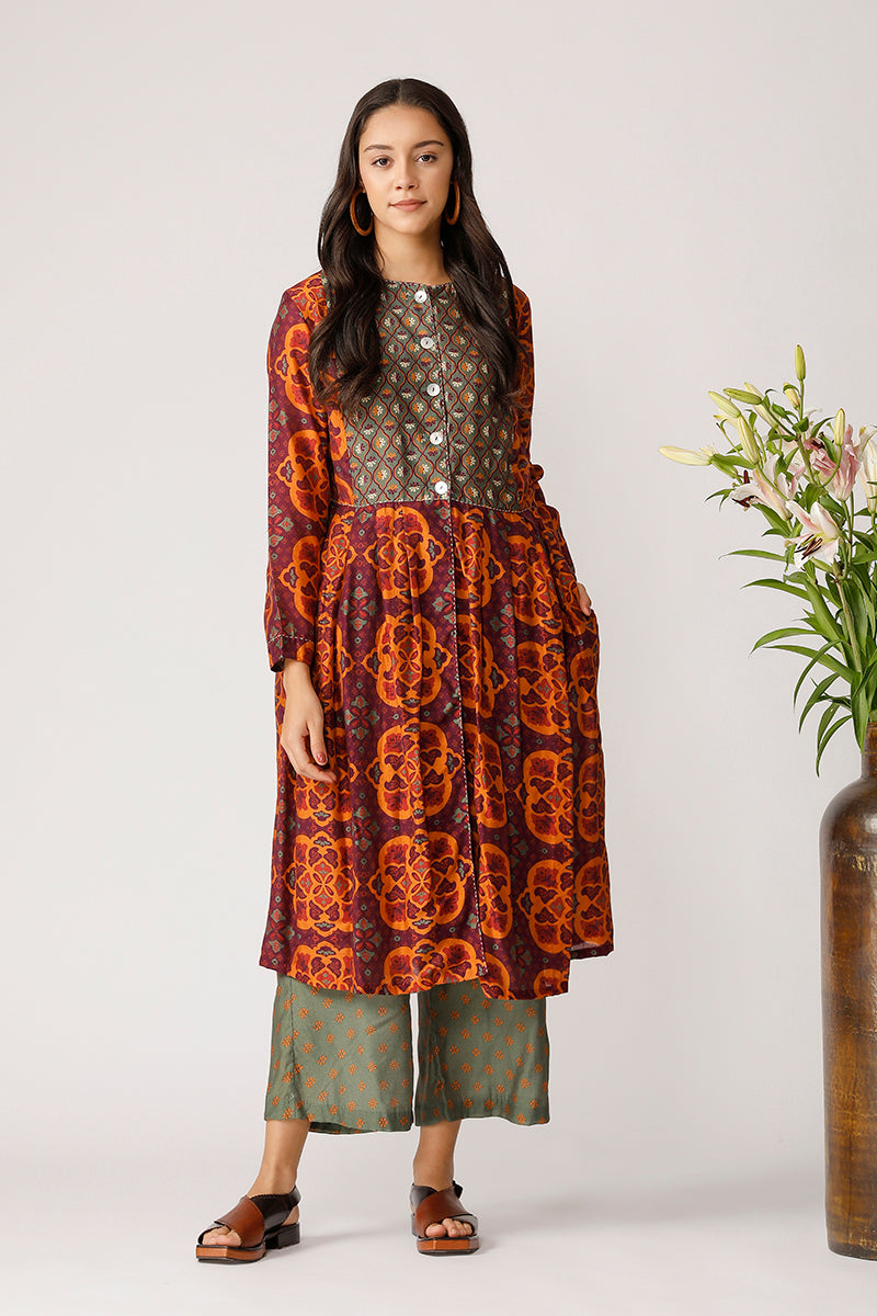 SETTAT PRINTED DRESS