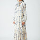 ERINA EMBROIDERED LONG DRESS