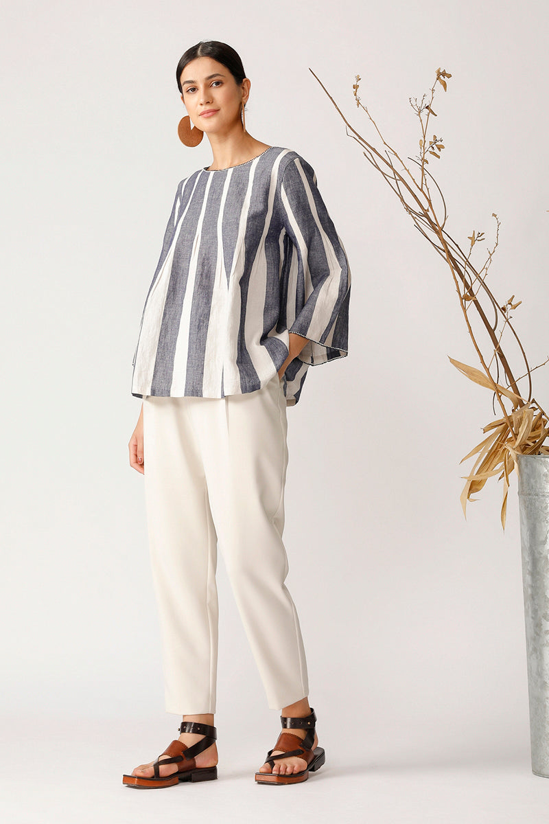 BALOGH PLEATED TOP